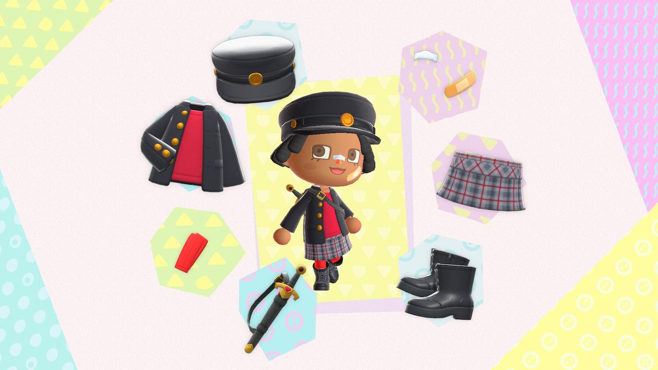 I got the sword from Kicks and I wanted to make an outfit for it, so I went with an anime protagonist vibes